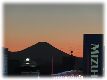 17:17の富士山
